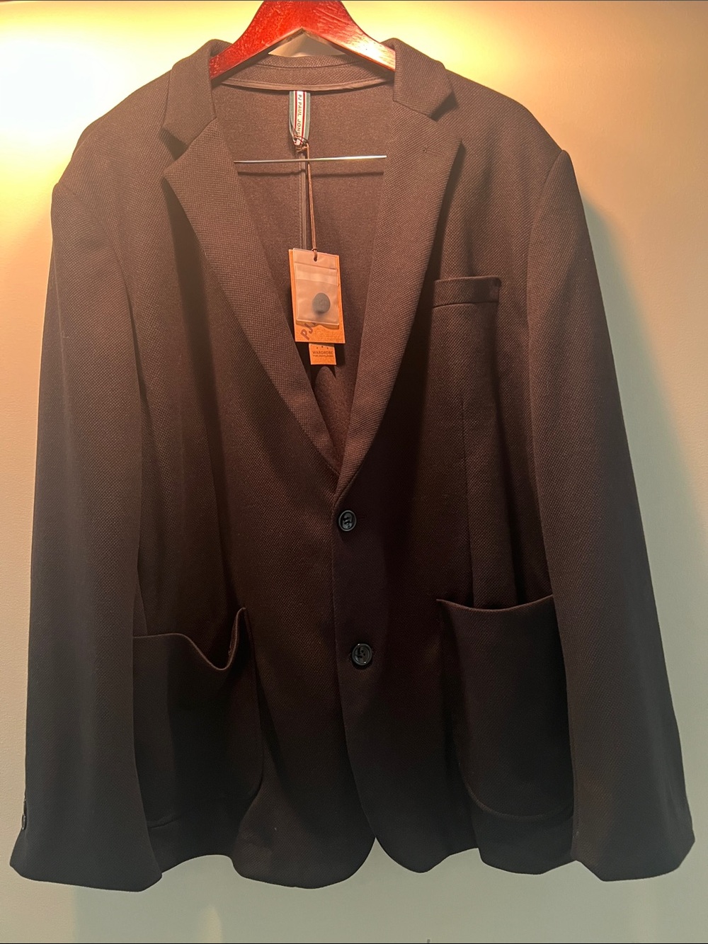 PJ Paul Jones Men's Black Blazer Jacket